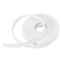 Uxcell 3/4 Inch Single Fold Bias Tape Polyester Continuous Bulk Bias Tape for Sewing, Seaming Quilting Hemming Binding Crafts (White 25 Yards)
