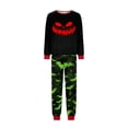 thumbnail image 5 of Racifhz Halloween Family Matching PJ Set Soft Cotton Blend Loungewear Long Sleeve Shirt and Sleep Pants Cute Print Holiday Nightwear Halloween Gifts for Family Pajama Party, Women Size:L, 5 of 6