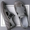 thumbnail image 6 of XIMIN Men's Mesh Sport Sandals Lightweight Closed Toe Summer Shoes Outdoor Casual Shoes for Everyday Comfort and Durability Hiking Sport Walking (8, Gray), 6 of 6