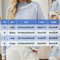 thumbnail image 2 of Generic Women's Mock Turtleneck Sweaters 2025 Fall Winter Casual Long Sleeve Color Block Pullover Sweater Soft Knitted Tops, 2 of 5