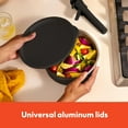 thumbnail image 5 of 8 Piece Removable Handle Cookware Set, Black, EverGood Ceramic Nonstick Coating, Oven & Dishwasher Safe, 5 of 6