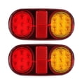 thumbnail image 2 of 12V Universel Lumineux Feu Arrière LED Feu Arrière avec Plaque d'Immatriculation pour Remorque Bus RV, 2 of 9