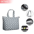 thumbnail image 2 of Blue and White Intricate Pattern Travel Tote Bags for Women Carry On,Large Weekender Bags for Women Travel,Multi Functional Duffle Bag for Work,Shopping,Sports, 2 of 5