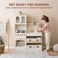 thumbnail image 2 of Tiny Land Multifunctional Storage Play Kitchen, 2 of 8