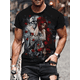 thumbnail image 5 of Camiseta informal con estampado 3D para hombre, ropa cómoda de hip hop, verano 2024, 5 of 5