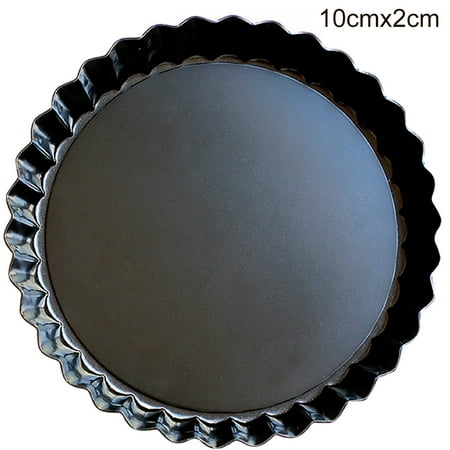 

1pcs Cheesecake Pan Round Cake Mold with Removable Bottom Nonstick Carbon Steel Bread Baking Tool 10cm