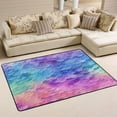 thumbnail image 2 of Mermaid Scales Area Floor Mats 36" x 24" Soft Non-Slip Large Rugs Nursery Memory Foam Carpets Living Room Doormat for Bedroom Dinning Decor, 2 of 7
