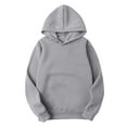 thumbnail image 4 of Hueook Sweatshirt and Sweatpants for Women Long Sleeve Women's Sports Tracksuits with Pokets Fall Winter Suit on Clearance, 4 of 4
