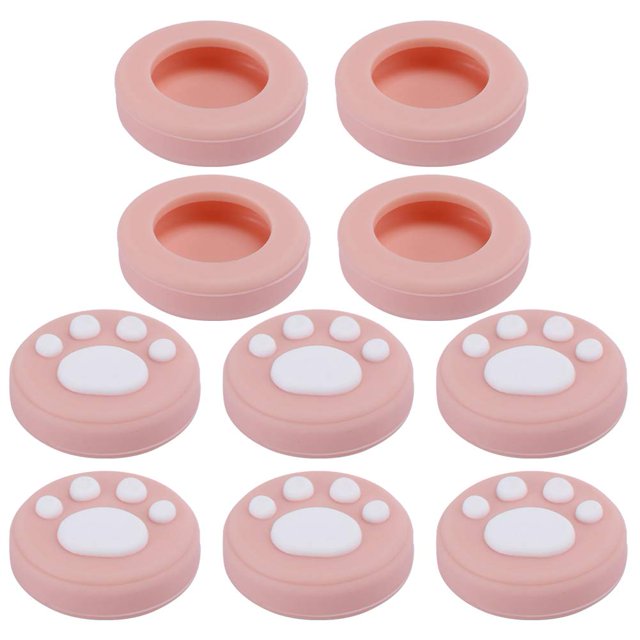 HUGFEGWE Poignée de Pouce de Remplacement, Couvercle de Poignées de Pouce pour Chat Joystick Bascule Contrôleur Accessoires Silicone Universel pour SwitchSwitch Lite (#6) U2537-26337