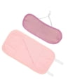 thumbnail image 2 of Paquete de 2 compresas de aceite de ricino, correa elástica ajustable, muy absorbente, lavable a máquina, menos desorden, de aceite para , Rosado Sunnimix paquete de aceite de ricino, 2 of 8