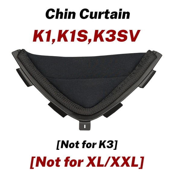 Chin Curtain for AGV K1, K1S, K3SV Helmet Accessories Motorcycle Replacement Parts