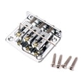 thumbnail image 2 of Practical 3-String Guitar Bridge Guitar Saddle Accessories Wear-resistant with Screws Tuning Peg Machine Head Flexible Pickup Plate Replacement Accessories, 2 of 6