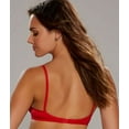 thumbnail image 2 of Women's Timpa 16449 Alice Lace Underwire Demi Bra (Chinese Red 34A), 2 of 3
