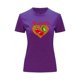 thumbnail image 2 of Playera Blusa De Cerezas Rockabilly Vintage Color Morado Talla Chica Marca Emil SaEs, 2 of 4