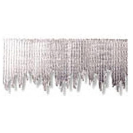 - SILVER METALLIC ICICLES BORDETTE