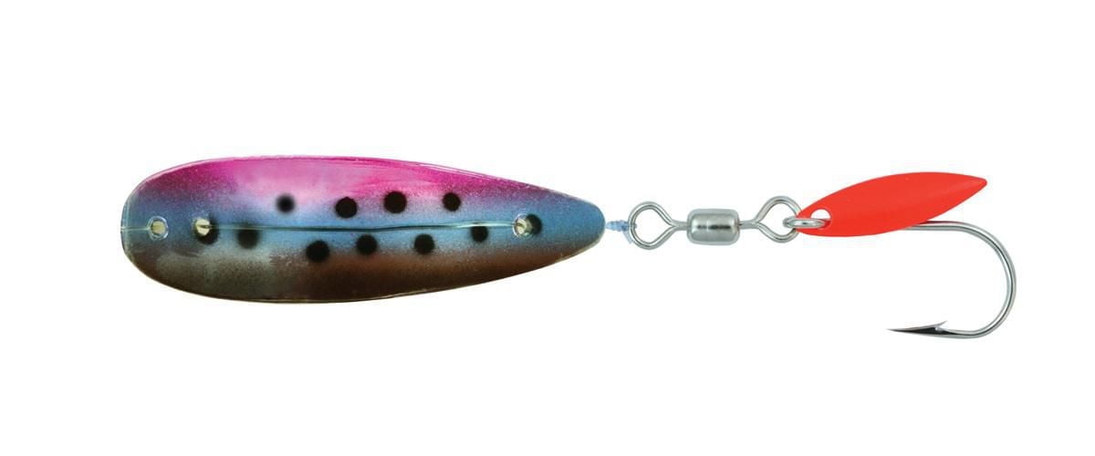 Hot Spot A2-351T RT Apex Trout Killer Trolling Lure 1.5", 2/0 Siwash Hook, Rainbow Trout, Designed to catch trout