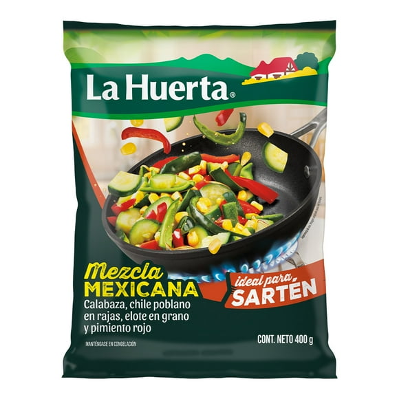 Mezcla mexicana La Huerta congelados 400 g