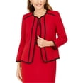 thumbnail image 1 of Kasper Veste de Tailleur Rouge pour Femme pour le Travail Taille 6P - Tout, 1 of 1
