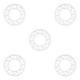 thumbnail image 3 of Youkk Alloy Crank set - Durable Precise Fit Smooth Operation - Guaranteed Compatibility Bicycles Crank 52T silver 5Set, 3 of 6