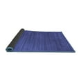 thumbnail image 2 of Ahgly Company Indoor Square Abstract Blue Contemporary Area Rugs, 5' Square, 2 of 4