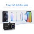 thumbnail image 3 of Cámara De Tablero Cámara de vídeo automática de 4 pulgadas con interconexión de la aplicación DVR para coche de doble lente con sensor G Tmvgtek Accesorios para autos y motos, 3 of 9