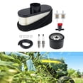 thumbnail image 2 of Air Filter Kit for Kawasaki FR651V FR691V FR730V FS481V Engine Lawn Mowers Replacement Parts Tune Up Set with Oil Filter Fuel Filter Clamps, 2 of 8