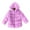 Purple, variant on Aayomet Coats For Kids Girls Girls' Water Resistant Puffer Jacket Soft Lined Padded Hooded Winter Coat,Pink 5-6 Years