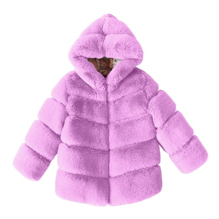 

Toddler Boys Girls Jacket Coats Pattern Printed Collar Long Sleeve Comfortable Fall Fashionable Winter Warm Hooded Woolen Jacket Coats Breathable Lightweight Loose Fitness Coats