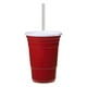 thumbnail image 1 of Red Cup Living Vaso con Tapa y Pajita, 24 oz, Rojo, 1 of 2