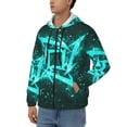 thumbnail image 2 of Lsque Geometry Dash for Mens Full-zip Hoodie, Zip-up Pullover Hooded Sweatshirt, Kangaroo Pocket Hoodie Ideal for Daily Wear, Travel, and Home-3X-Large, 2 of 8