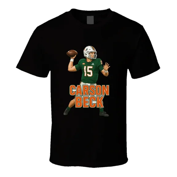 ZENUA Carson Beck – Miami Qb T Shirt Hot Trending Shirt/Sweatshirt/Hoodie