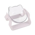 thumbnail image 1 of Pet Bowl Drinker High Foot Oblique Mouth15 Protection Cervical Spine Adjustable Transparent Catbowl, 1 of 5