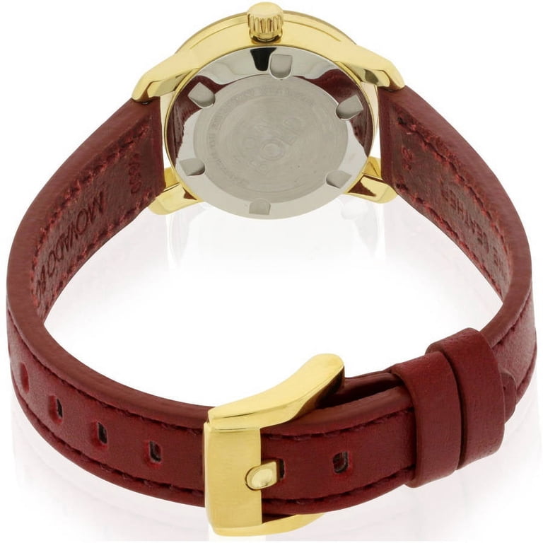 Movado Bold Red Leather Women display picture 1