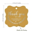 thumbnail image 7 of Inkdotpot Thank You For Sharing Our Special Day Bridal Shower-Baby Shower-Retirement-Wedding-Birthday Bottle Tag Real Silver Foil Favor Bracket Shape Hang Tags Pack Of 100, 7 of 7