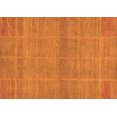 thumbnail image 1 of Ahgly Company Indoor Rectangle Abstract Orange Modern Area Rugs, 7' x 9', 1 of 4