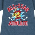 thumbnail image 3 of SpongeBob SquarePants - American All Star - Toddler And Youth Girls Fleece Dress, 3 of 6