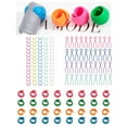 thumbnail image 5 of 142Pcs Colorful Thread Spool Huggers, Thread Spool Holders Clip and Bobbin Clamps For Sewing And Embroidery Machines, 5 of 7