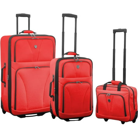 Travelers Club Bowman 3-Piece Expandable Value Luggage Set