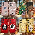 thumbnail image 2 of For Oppo A60 Case CPH2631 Cute Rabbit Panda Soft Silicone Back Cover for Oppo A60 OppoA60 A 60 4G Phone Case Protector TPU Funda Yellow-L12 For Oppo A60, 2 of 6