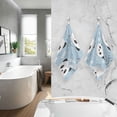 thumbnail image 6 of GZHJMY Cute Panda Print Pure Cotton Hand Towels for Bath Decorative Guest Towels Fingertip Towels for Bathroom Spa Gym, 2-Piece, 16 x 28 inches（117）, 6 of 7