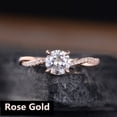 thumbnail image 2 of Élégantes Femmes Plein Strass Incrusté de Zircone Cubique Bague Bijoux de Mariage, 2 of 8