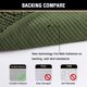 thumbnail image 5 of Alfombra de baño Alfombra de baño Alfombras de baño para baño Alfombras de baño antideslizantes Alfombra de chenilla extra gruesa 17" x 24" Absorbente Suave Shaggy Lavable Secado rápido Alfombras de felpa para bañeras - NavyLoden24" x 36", 5 of 5