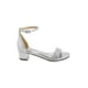 thumbnail image 2 of Sandalia Color Plata Con Brillos Y Ajuste En Tobillo Mundo Terra 025361, 2 of 3
