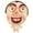 A, variant on Funny Face Squeeze Toy, Soft Stress Relief Toy, Elastic Decompression Toy for Desk Decor & Holiday Party Birthday Gifts for Adult Adult