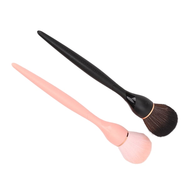 Brocha de maquillaje, juego de brochas de maquillaje de 2 piezas, brocha cosmética, brocha para colorete, alta capacidad