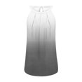 thumbnail image 4 of SDNall Womens Printed Round Neck Pullover Fashionable Casual Round Neck Strap Button Top, 4 of 9