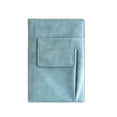 thumbnail image 3 of Refillable Lined Meeting Journal Notebook, A5 Size Hardcover Journal Notebook for Women Men, Thick Paper Notebook with Front Pockets and Pen Pocket, Daily Journal for Writing, 3 of 5