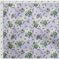 thumbnail image 4 of Soimoi Floral Vintage Printed Poly Canvas Fabric Decor Sewing Fabric By The Yard 56 Inch WideDecorative Fabric For Curtains Tote bags Purple, 4 of 5