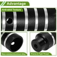 thumbnail image 4 of 2 Pcs Patines Antideslizantes de Aluminio 110mm para Bicicleta Ejes de 3/8 pulgadas, 4 of 7