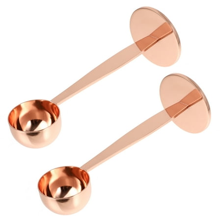 

2pcs Coffee Scoop Multi Function Spoon Espresso Tamper Measuring Spoon